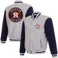 Houston Astros Reversible Two-Tone Fleece Jacket