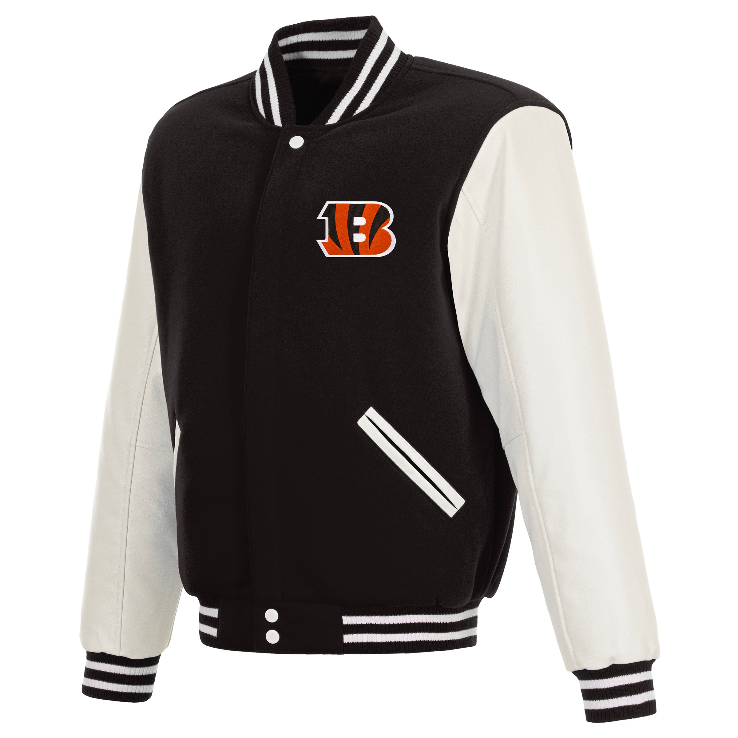 Cincinnati Bengals Reversible Varsity Jacket