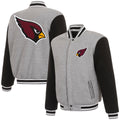 Arizona Cardinals Reversible Two-Tone Fleece Jacket