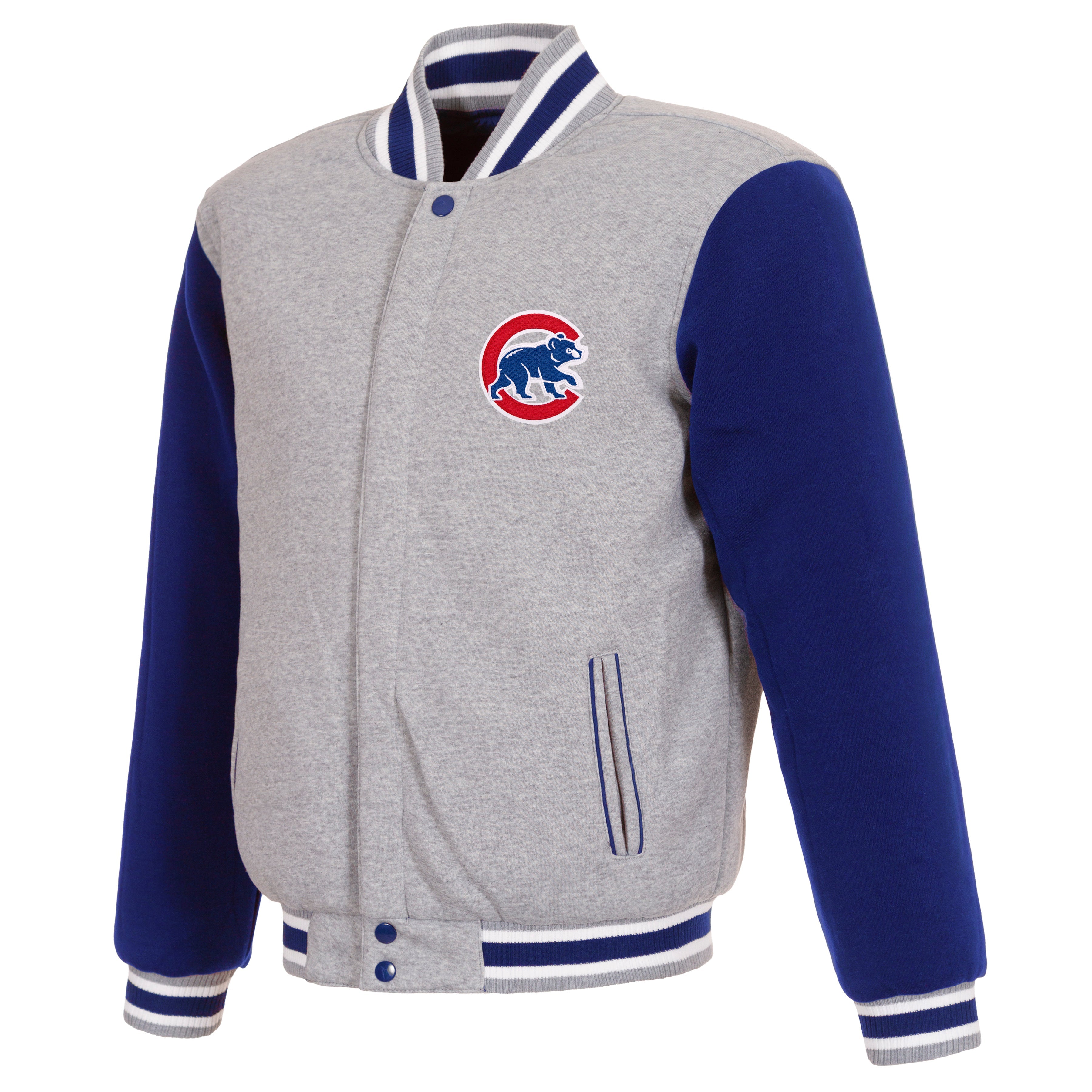 Chicago Cubs Reversible Fleece Jacket