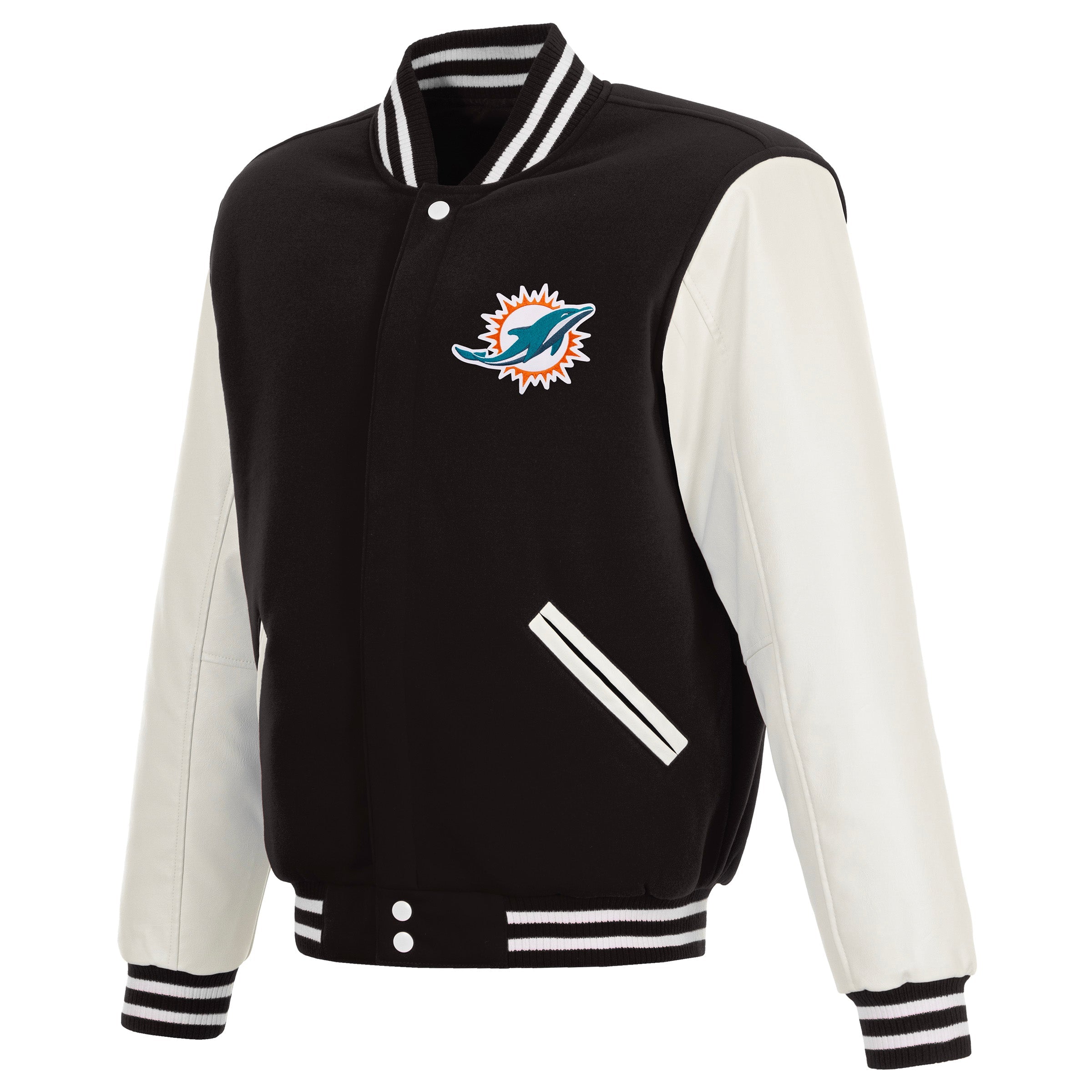 Miami Dolphins Reversible Varsity Jacket
