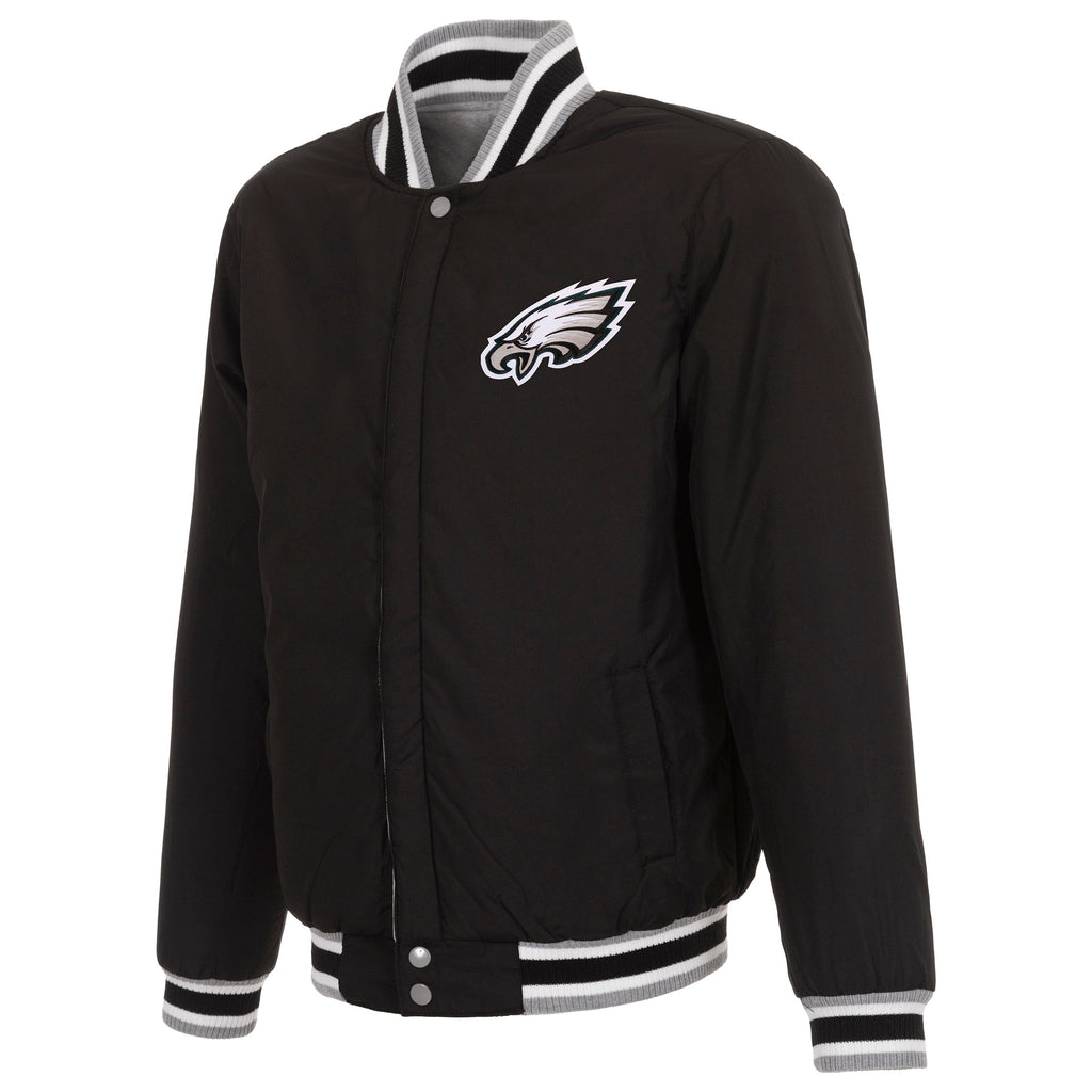 Philadelphia Eagles Reversible Two-Tone Fleece Jacket
