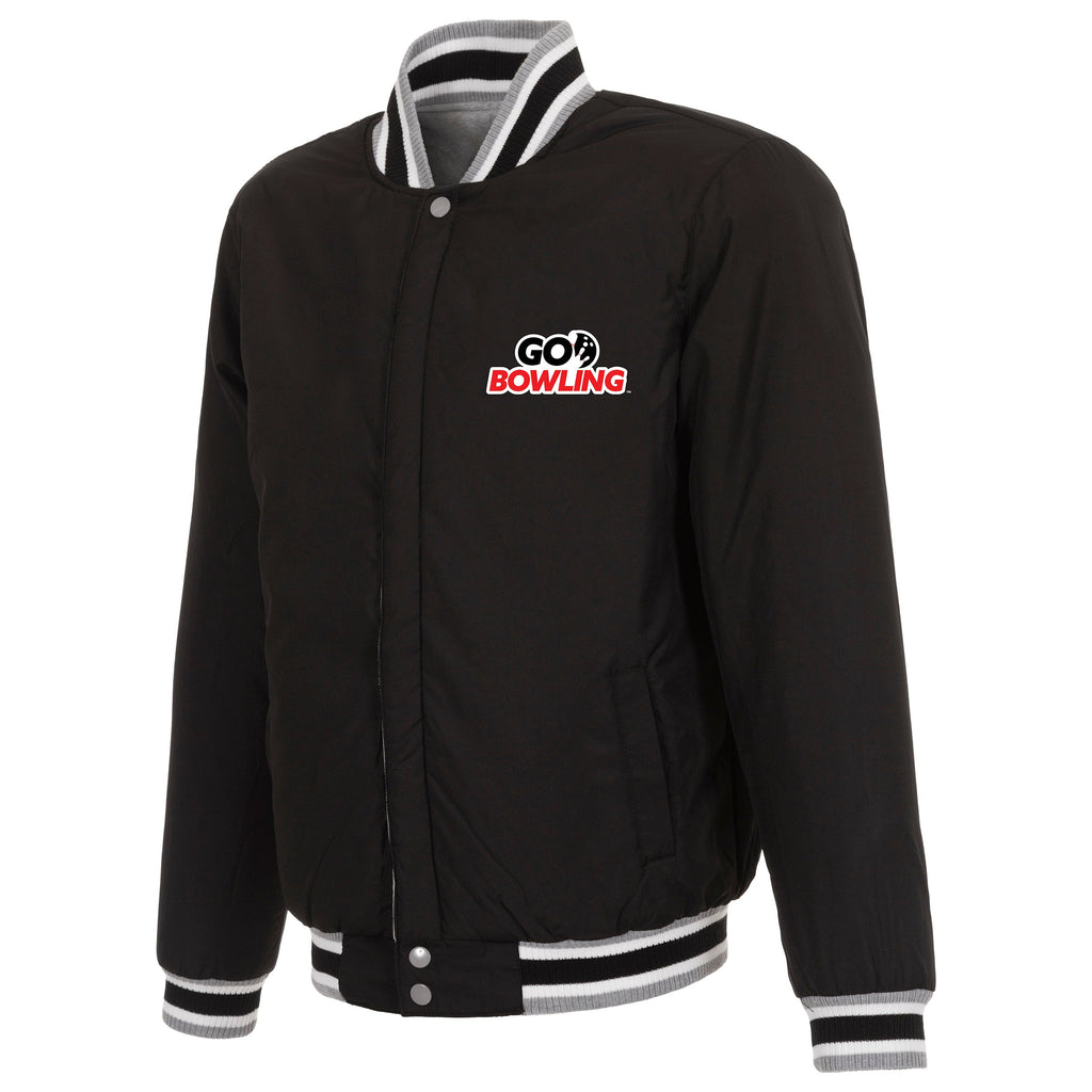 Go Bowling Reversible Fleece Jacket