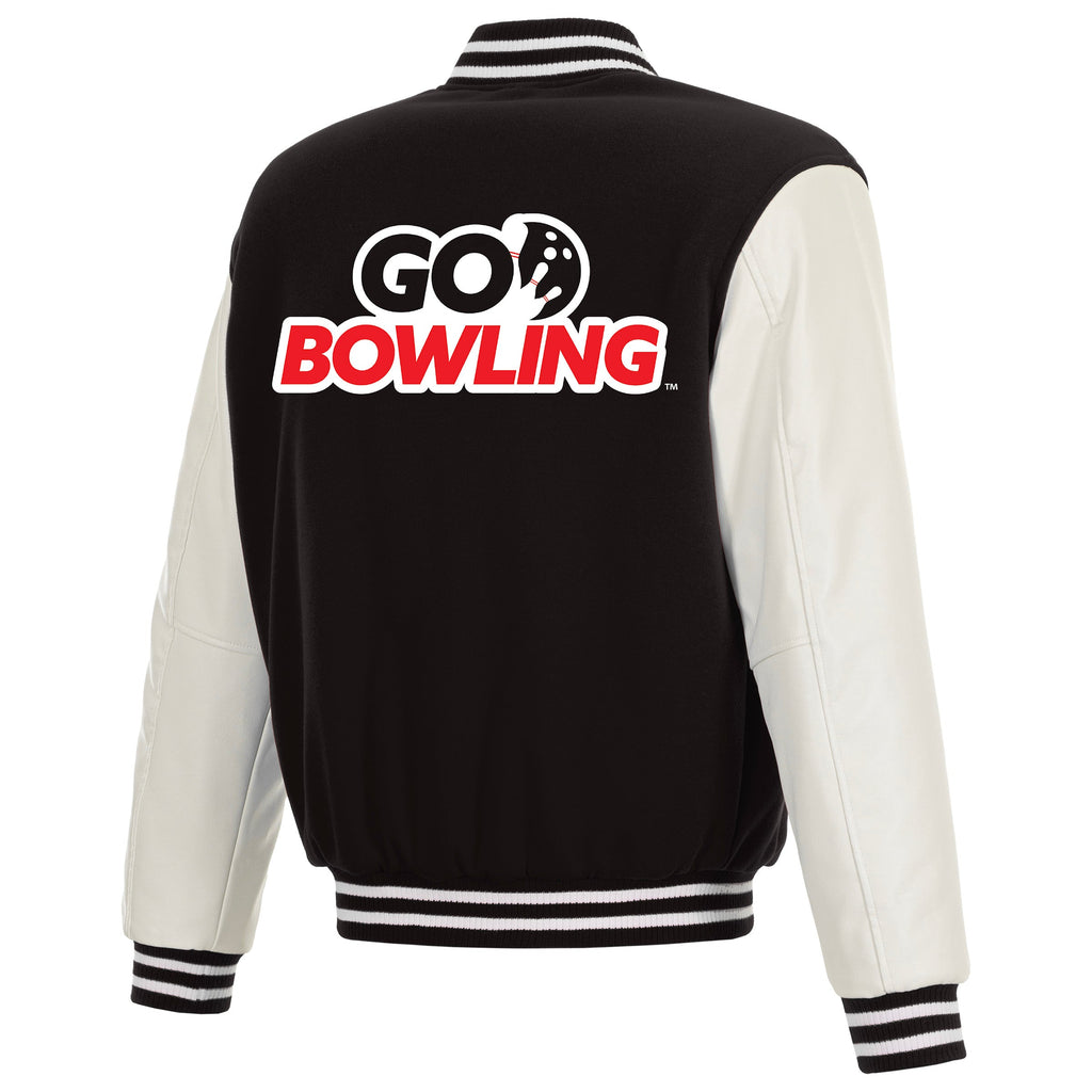 Go Bowling Reversible Varsity Jacket