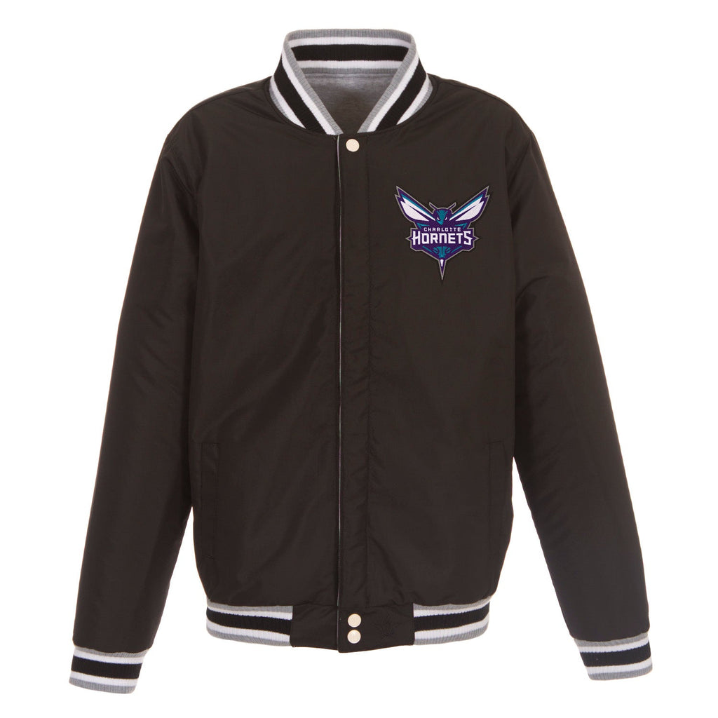 Charlotte Hornets Reversible Fleece Jacket