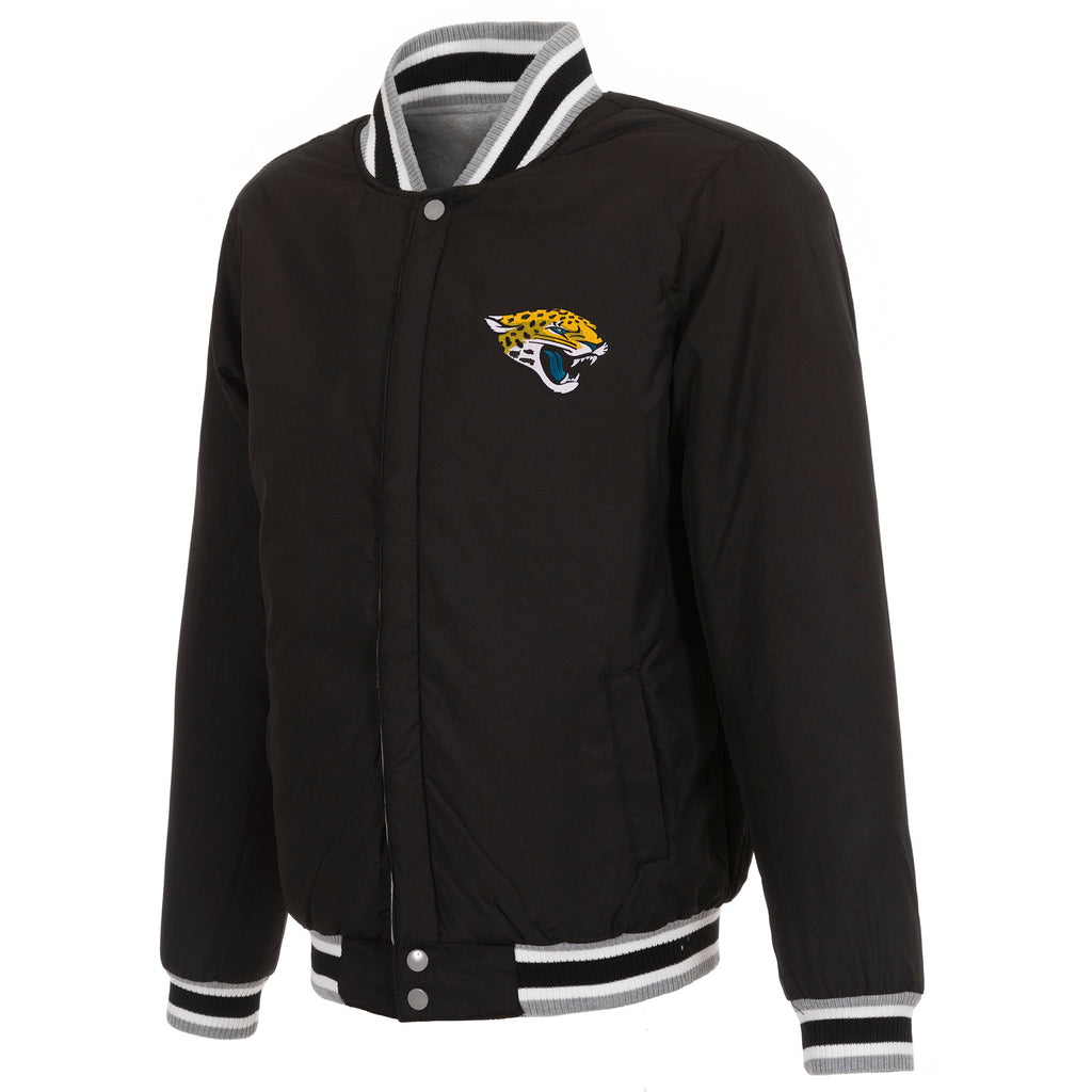 Jacksonville Jaguars Reversible Two-Tone Fleece Jacket