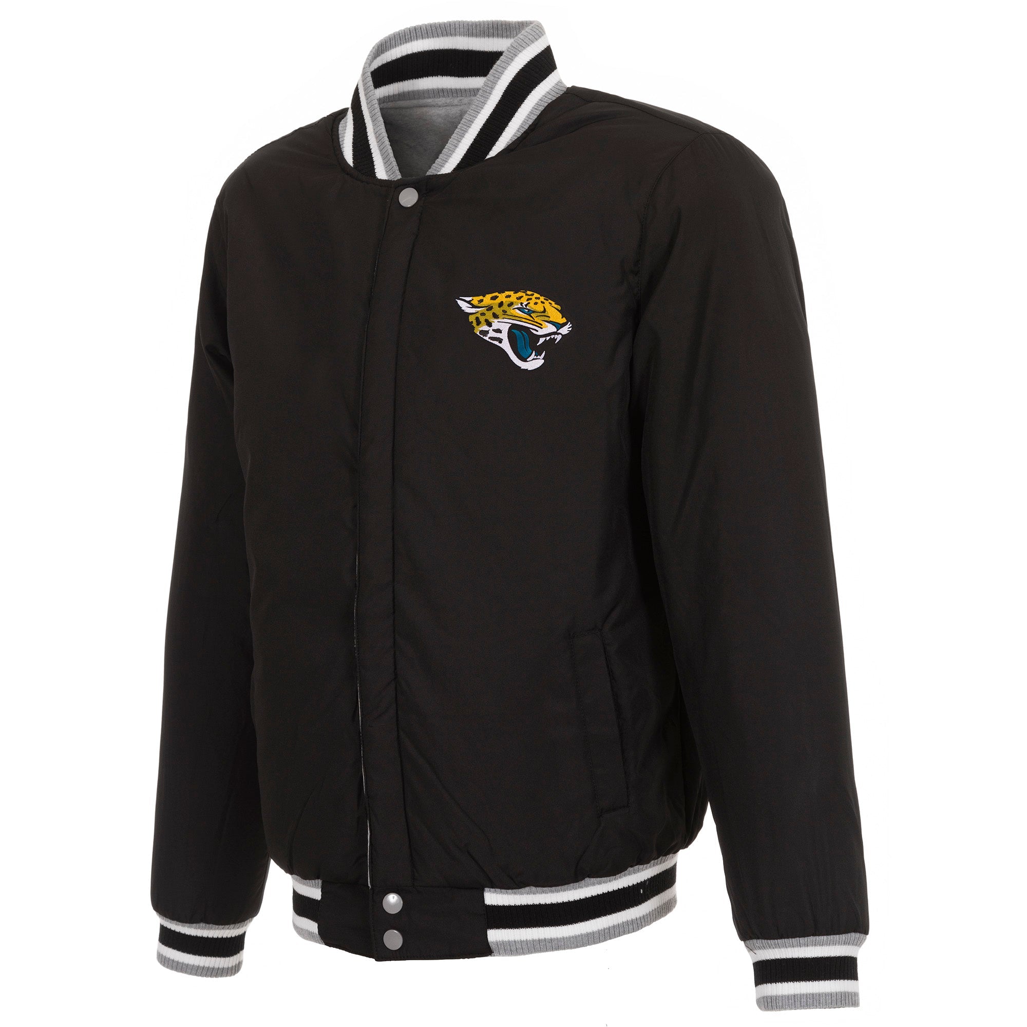 Jacksonville Jaguars Reversible Two-Tone Fleece Jacket