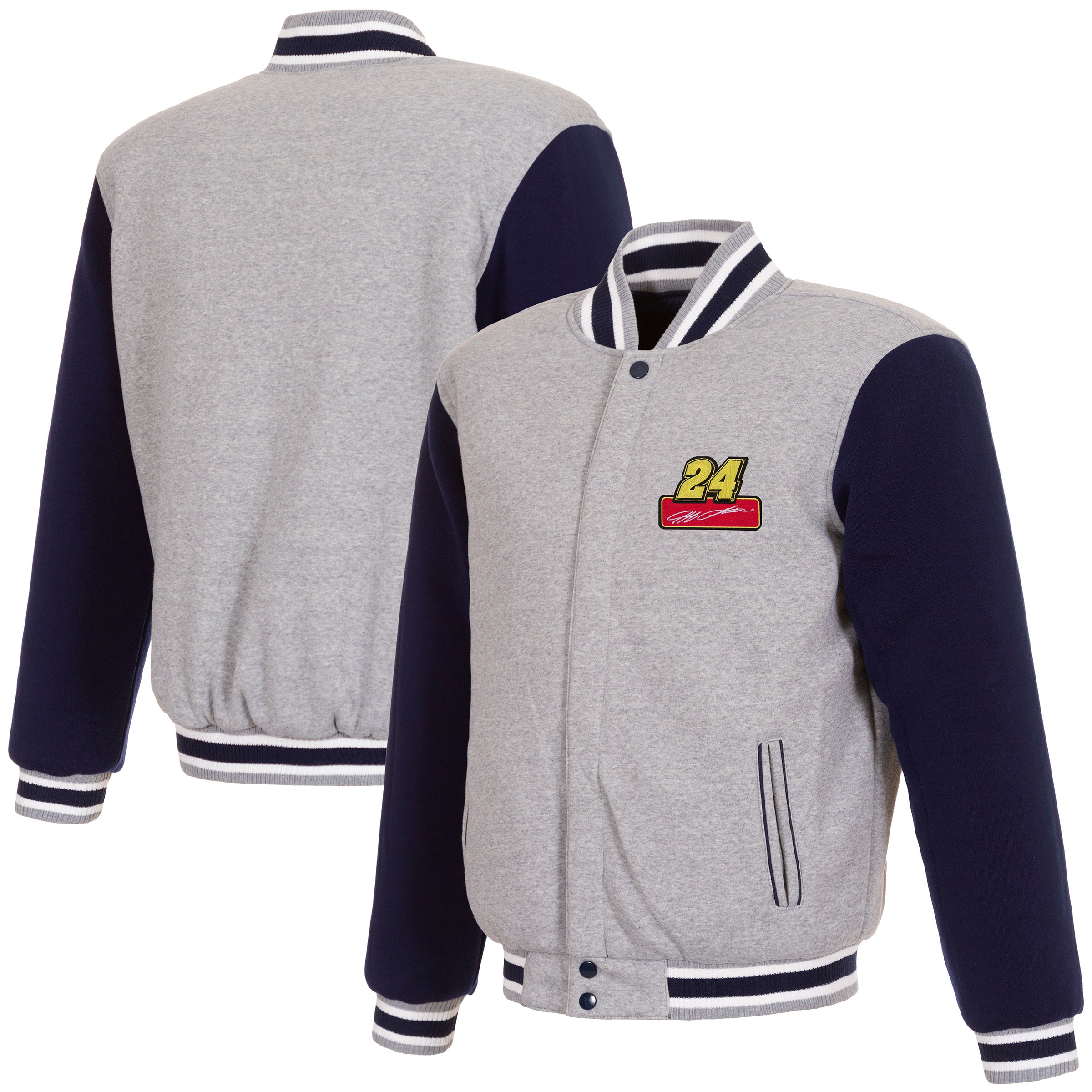 Jeff Gordon Reversible Two-Tone Fleece Jacket
