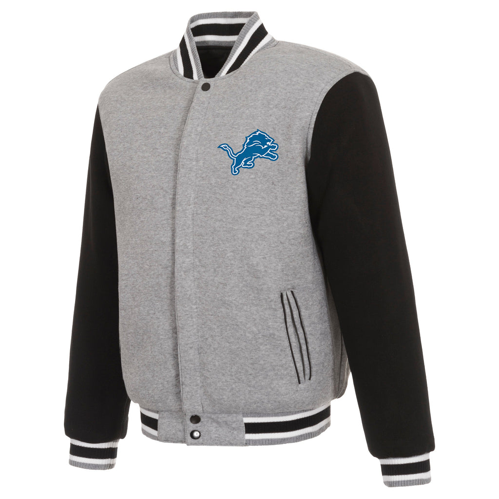 Detroit Lions Reversible Two-Tone Fleece Jacket