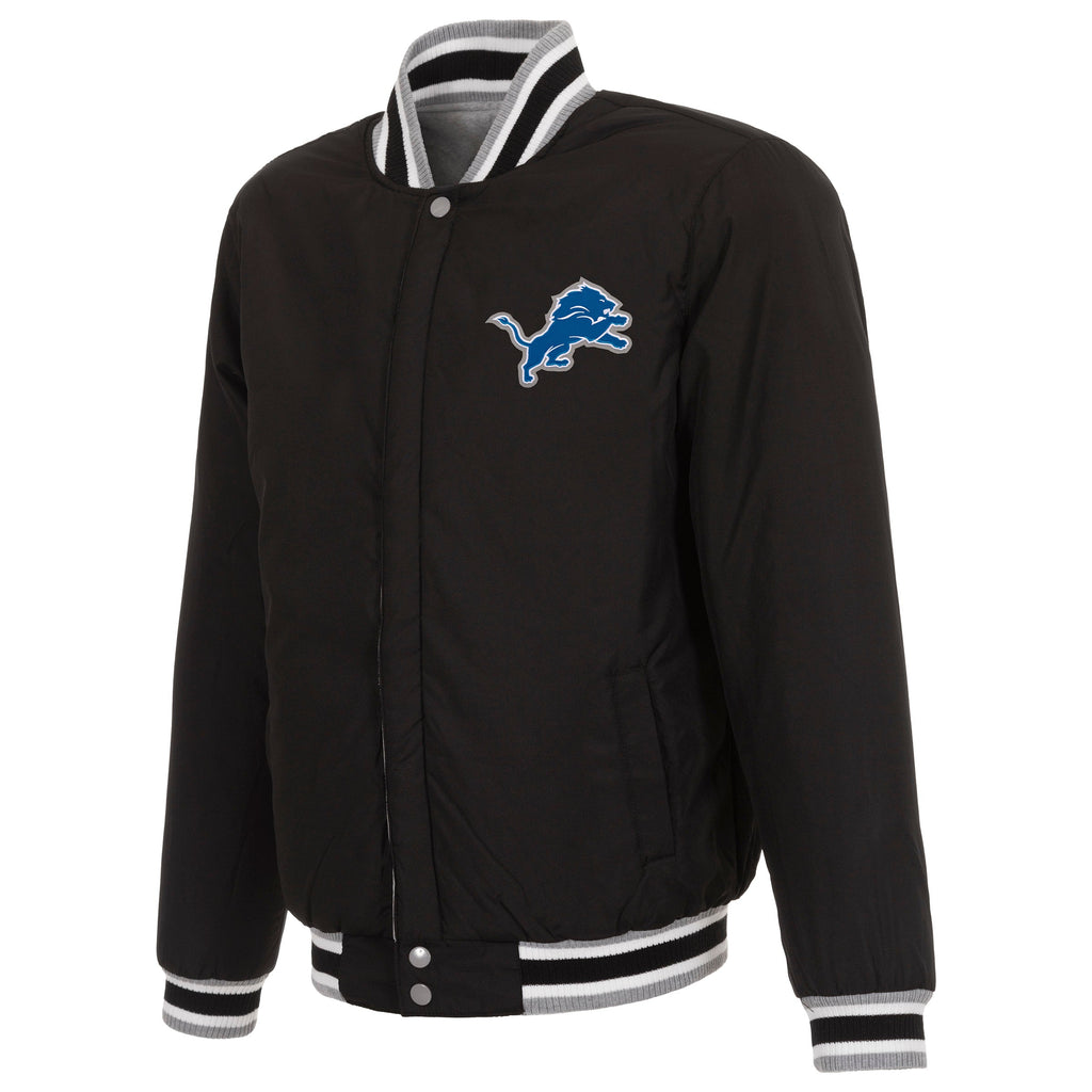Detroit Lions Reversible Two-Tone Fleece Jacket