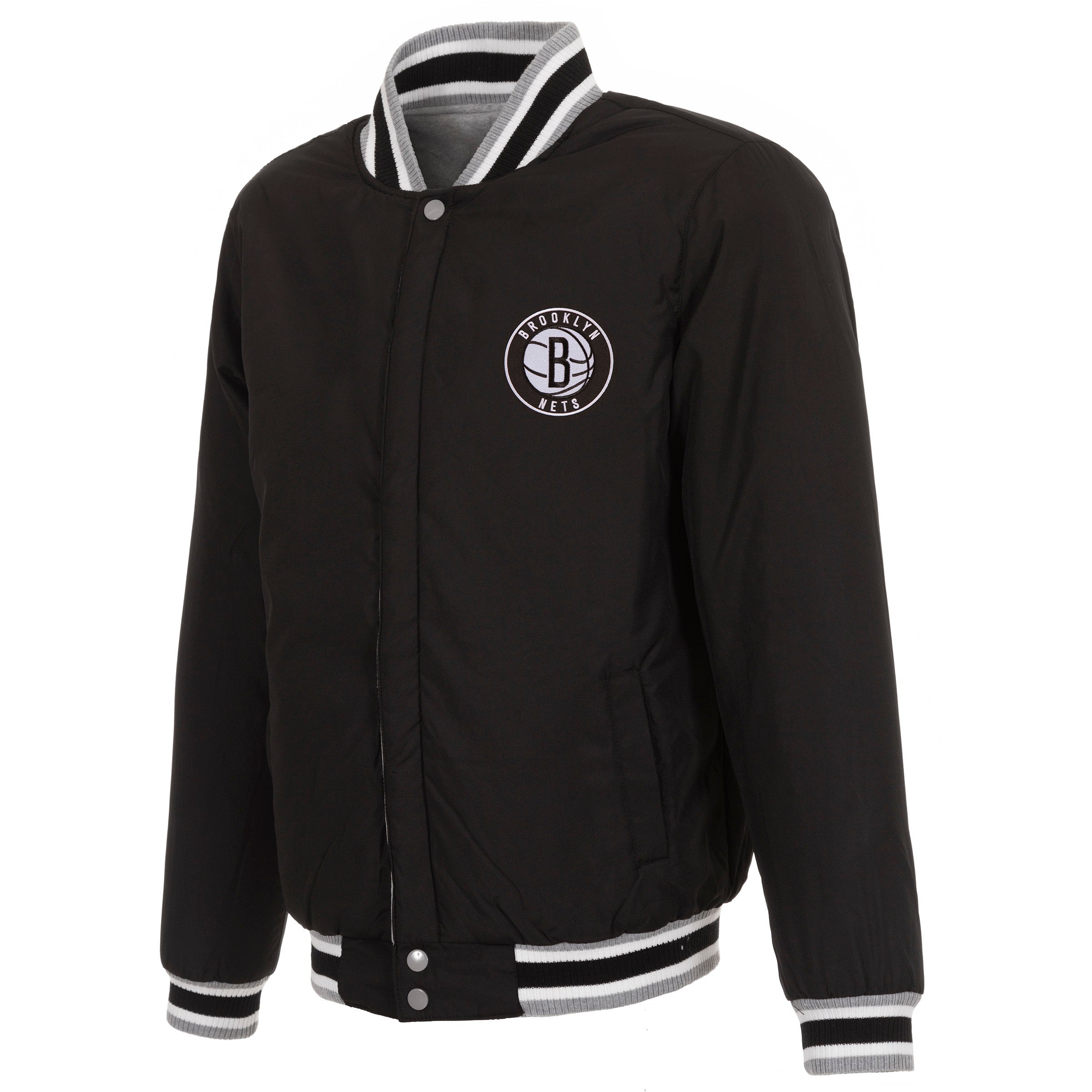 Brooklyn Nets Reversible Fleece Jacket