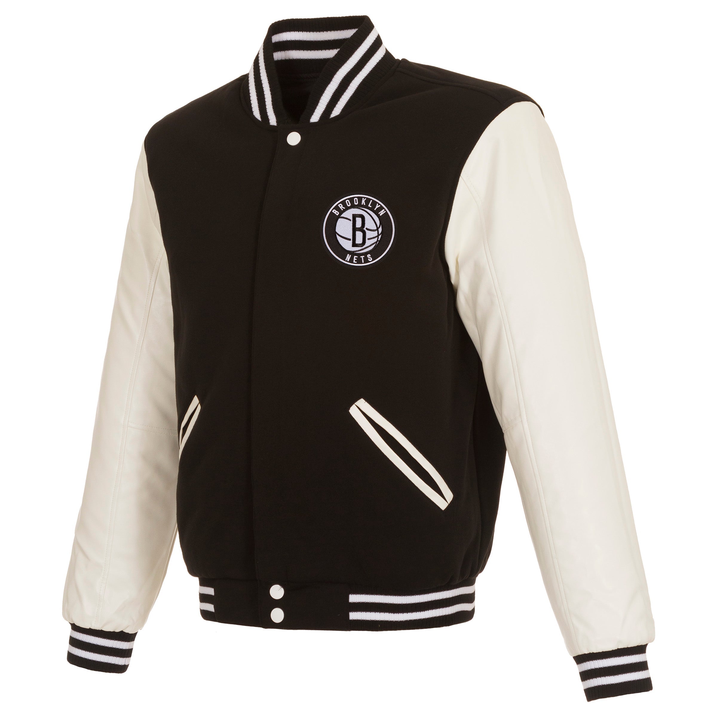 Brooklyn Nets Reversible Varsity Jacket