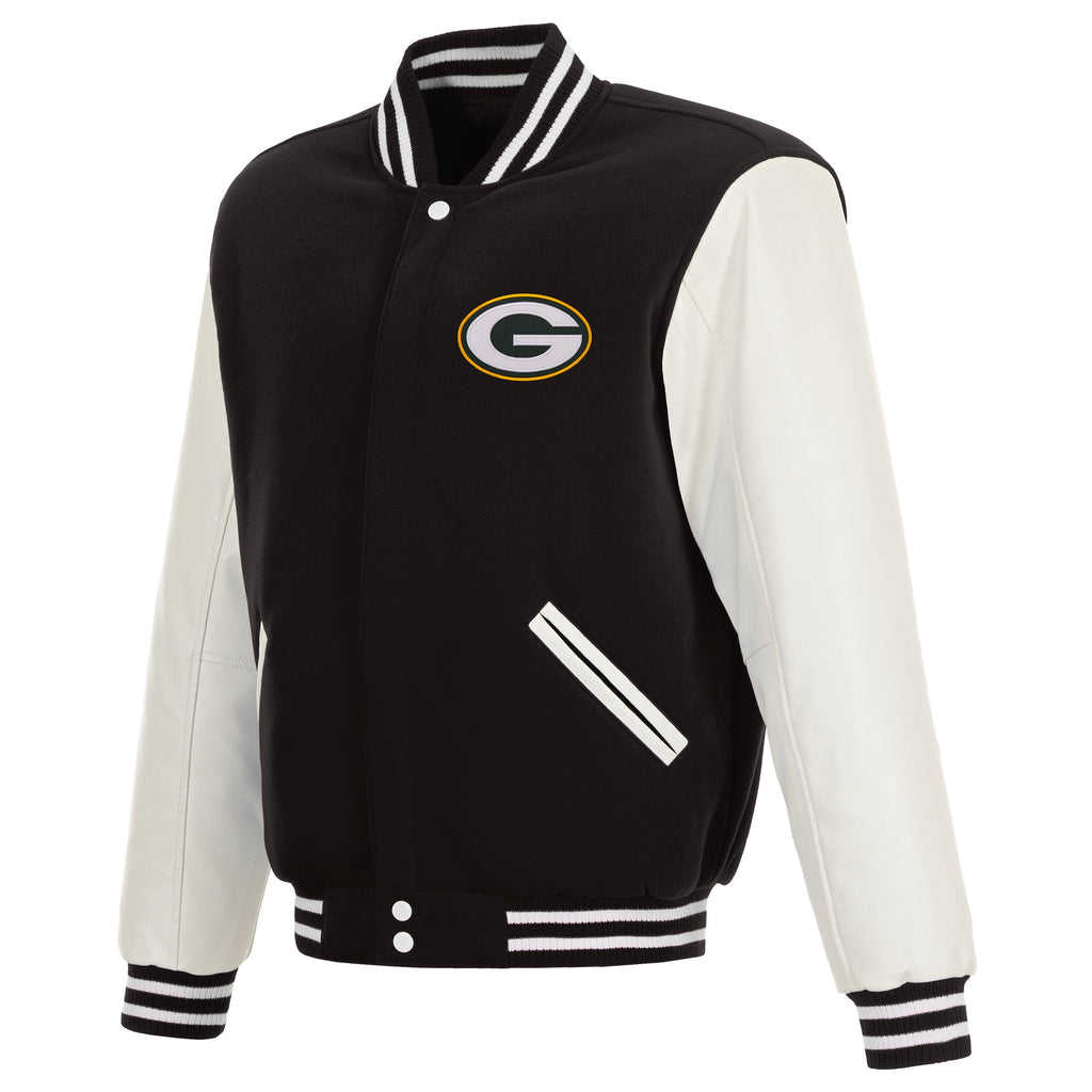 Green Bay Packers Reversible Varsity Jacket