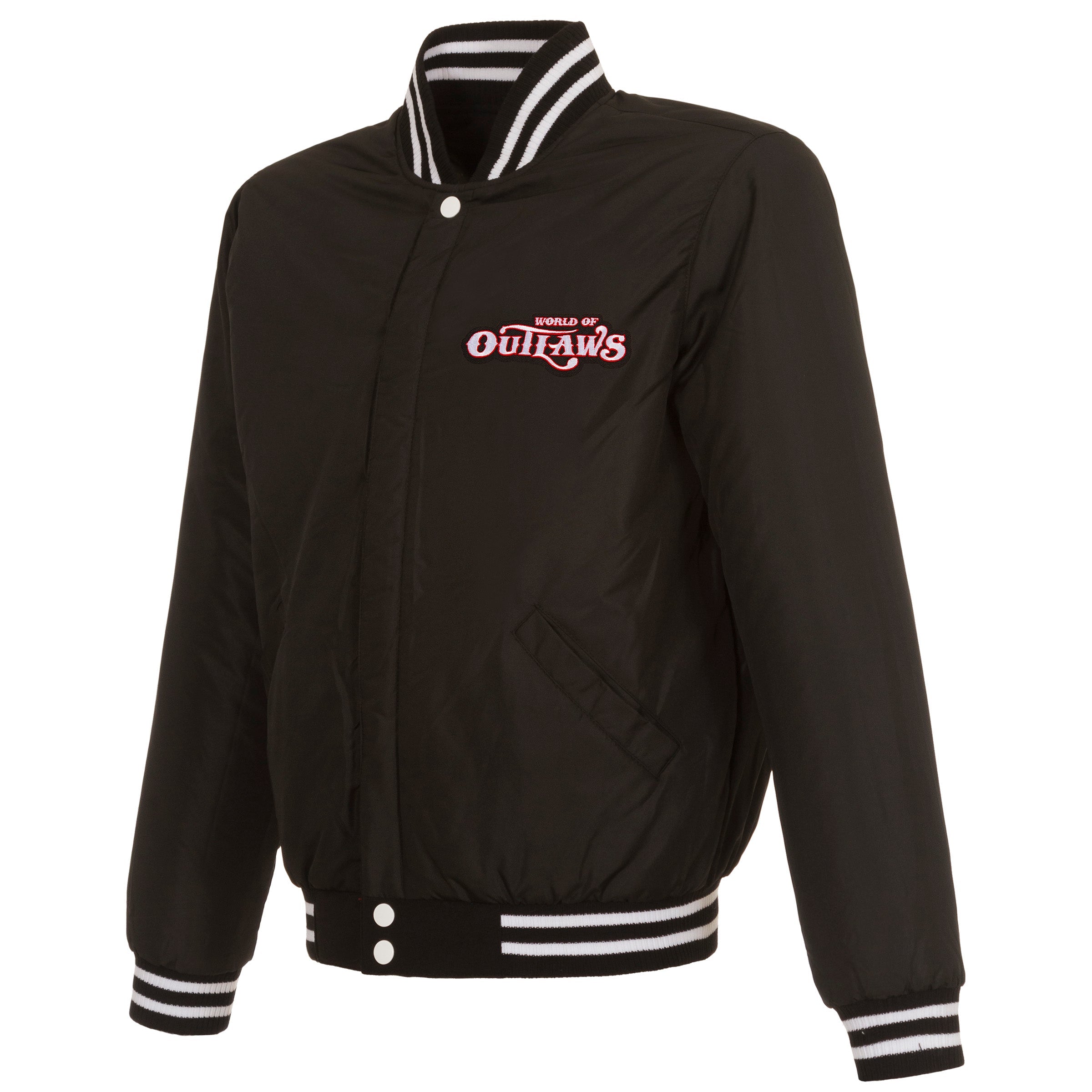 World of Outlaws Reversible Varsity Jacket